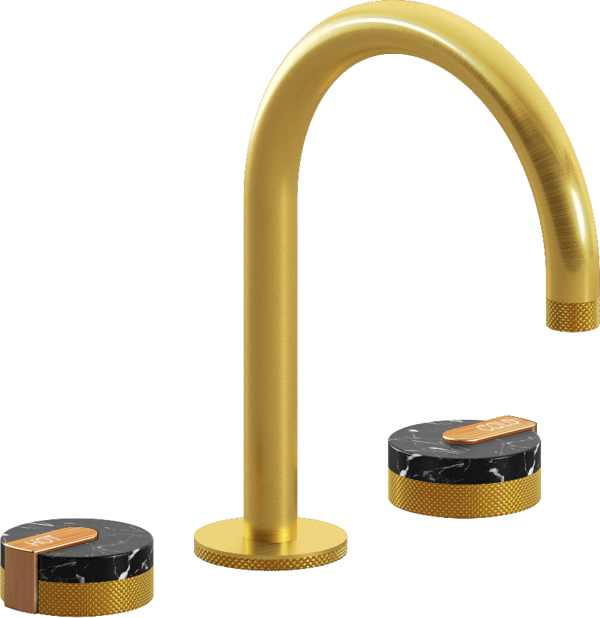 E-11512-R2MB-L1BRG-BAU Смеситель для умывальника на 3 отвертия GRAFF MOD+