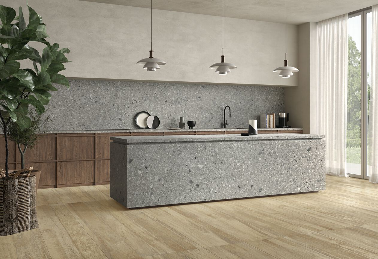 Кухонный топ из керамогранита с эффектом камня CERAMICA FONDOVALLE MYTOP ARCH-00029832 - Вид №2