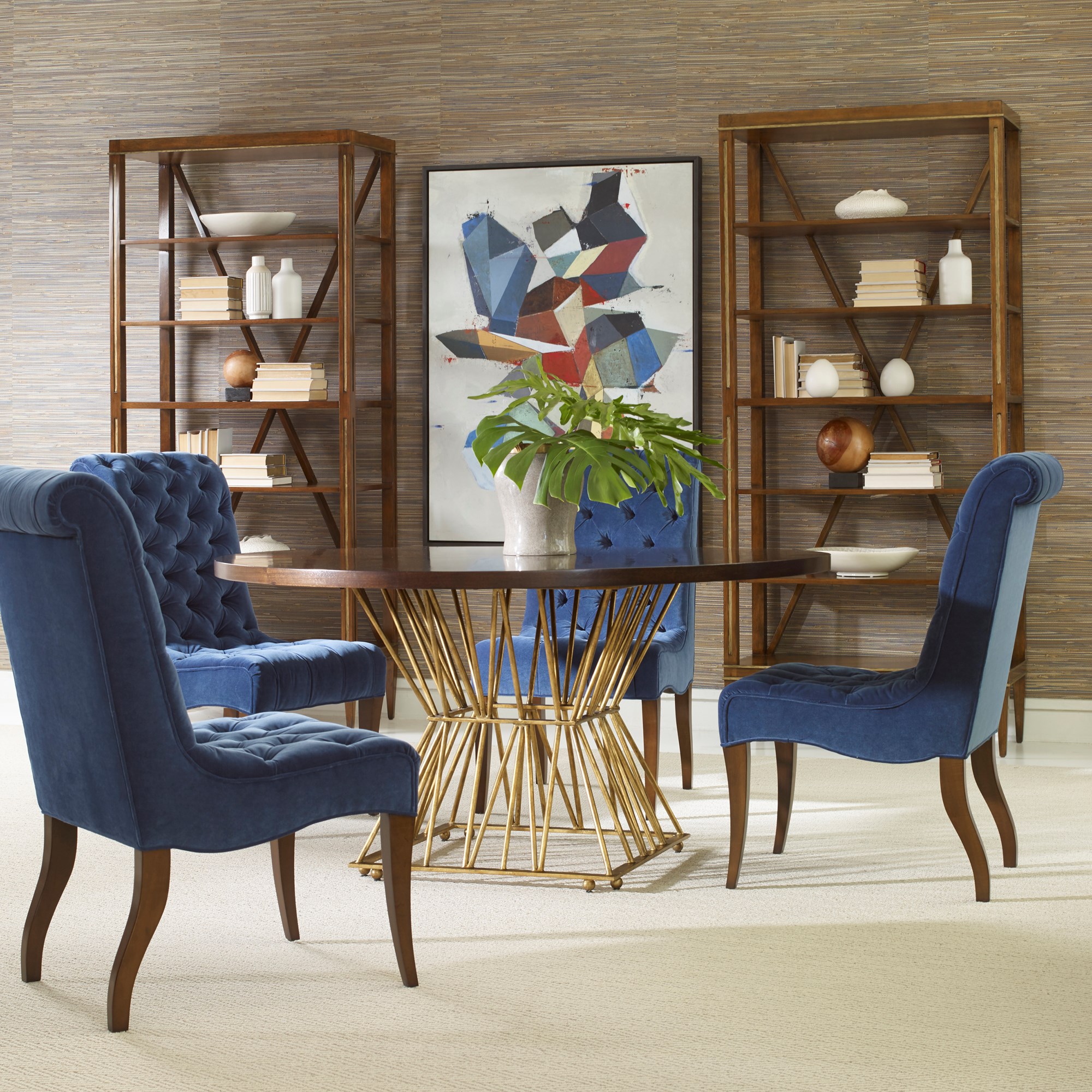 Обеденные столы 09148-600-060 Eiffel Dining Table Ambella  - Вид №3