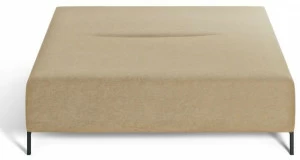 DE PADOVA Квадратный пуф из ткани Combi