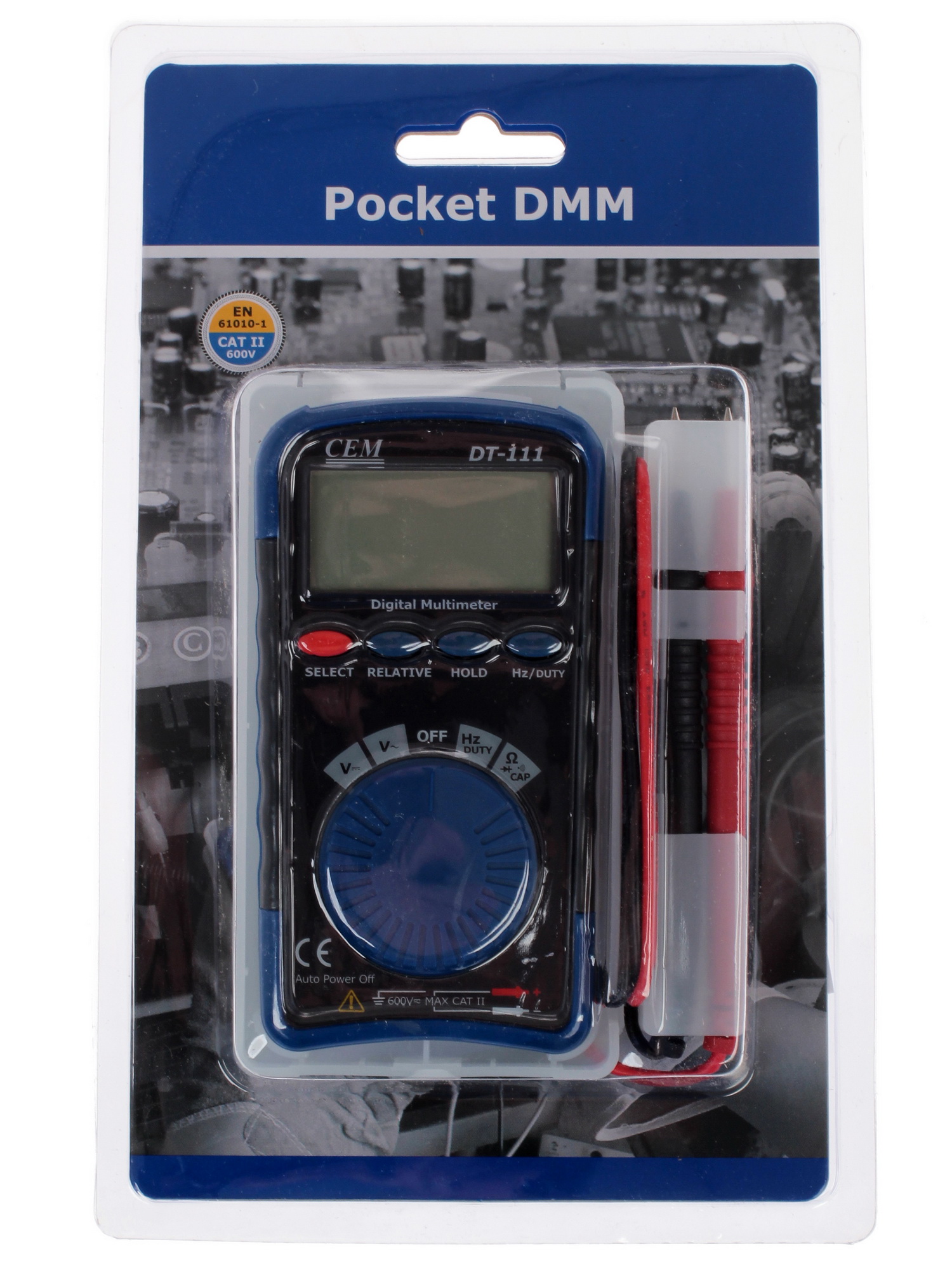 Мультиметр CEM DT-111 1092619 STDN-0060349 - Вид №5