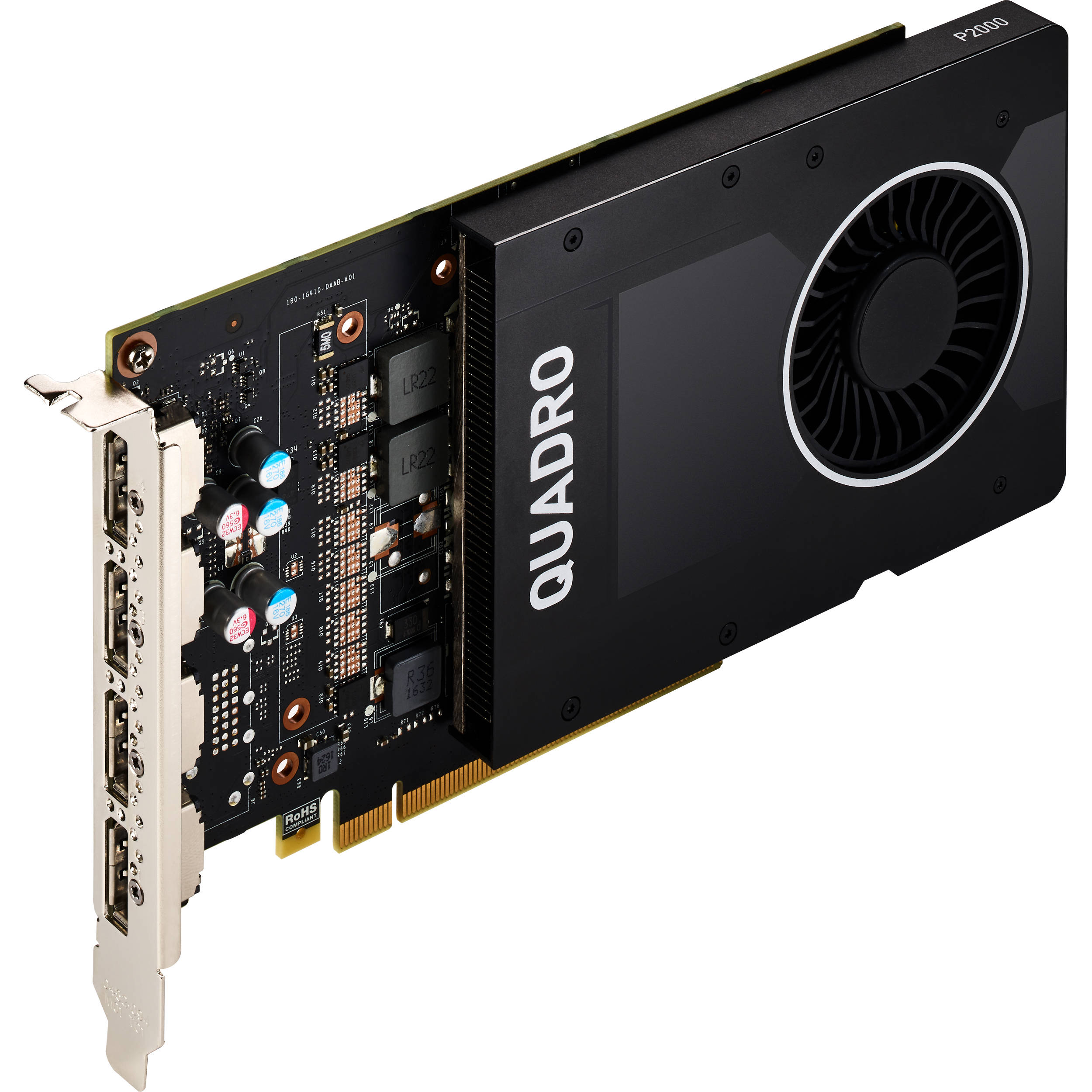 1ME41AA Nvidia quadro p2000 5gb graphics HP Santreyd  - Вид №1