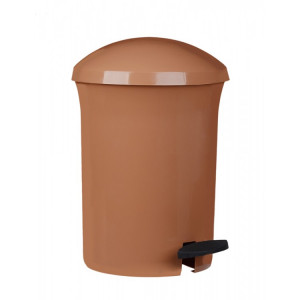 540-03 PLAFOR Ведро для мусора с педалью 8.1 л. Коричневый