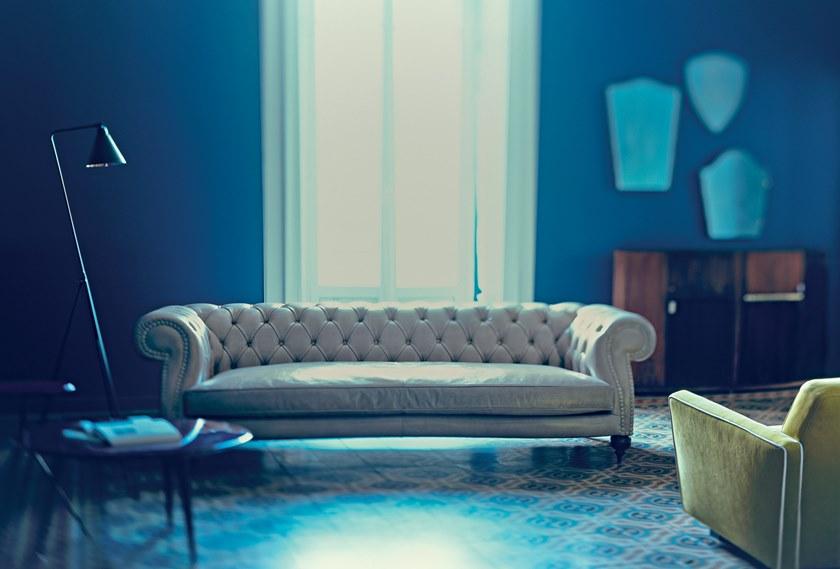 BAXTER Кожаный диван с тафтингом Diana chester sun-id-1451867 - Вид №1