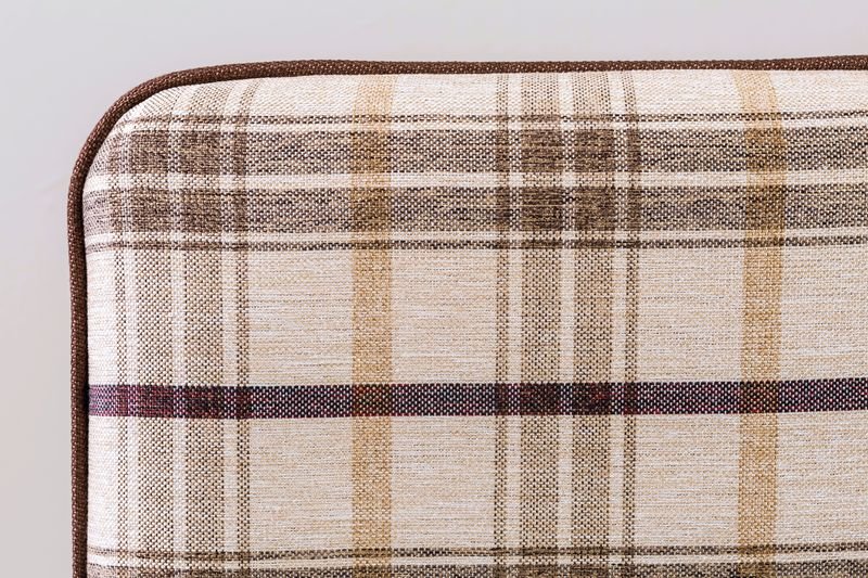 Стул бежевый в клетку Plaid CILEK ROYAL 00-3832548 Бежевый Santreyd - Вид №1