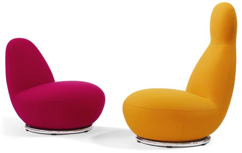 Blå Station Вращающееся кресло с обивкой Oppo O50 Bla Station - Вид №7