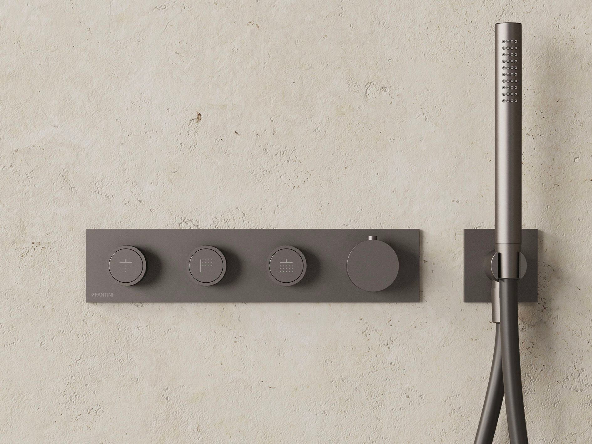 Смеситель для душа с 5 отверстиями и ручным душем Fantini Rubinetti вода сущность ARCH-00108666