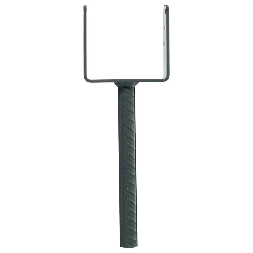 Основание колонны бруса на 200 мм 100х100 мм цвет серый ПЕТРОТЕХ STLM-2138645 - Вид №1