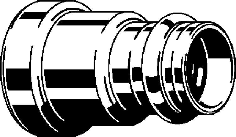 736 316 Модель 4213.2 Трубопроводные системы  Sanpress Inox  Переходники/​переходные угольники Santreyd  - Вид №1