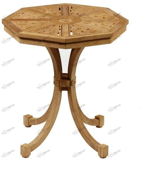 ASTELLO Сервиз садовый столик из тика Hibiscus sun-id-1513240