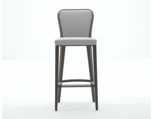 Martini Interiors Высокий табурет из ткани со спинкой Jane