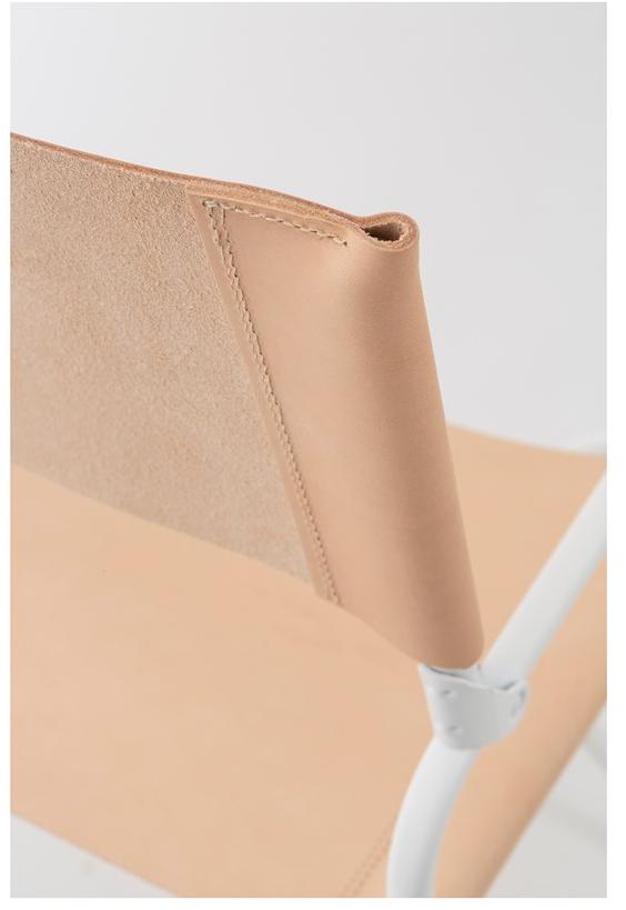 Lafuma Mobilier Складное садовое кресло из кожи Lison Lfm5045_9626 - Вид №4