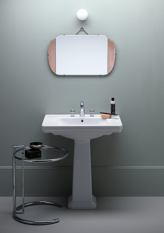 8787111 Подвесная раковина настенная овальная GSI ceramica Classic белая - Вид №4