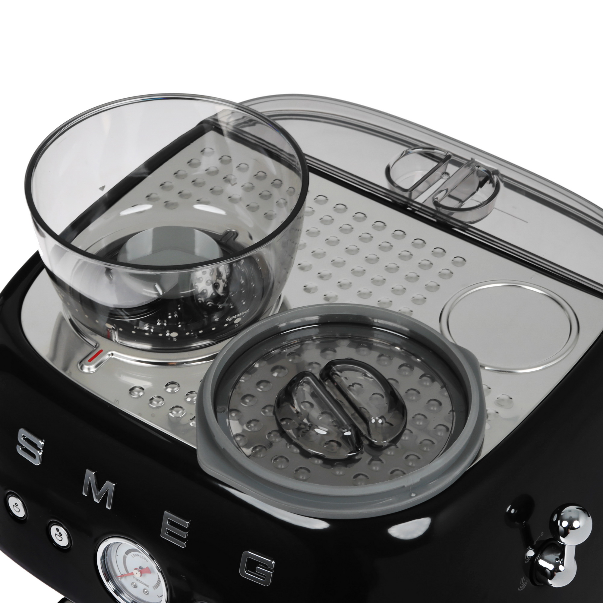 5488486 Кофеварка рожковая Smeg EGF03BLEU черный STDN-0021178 - Вид №6