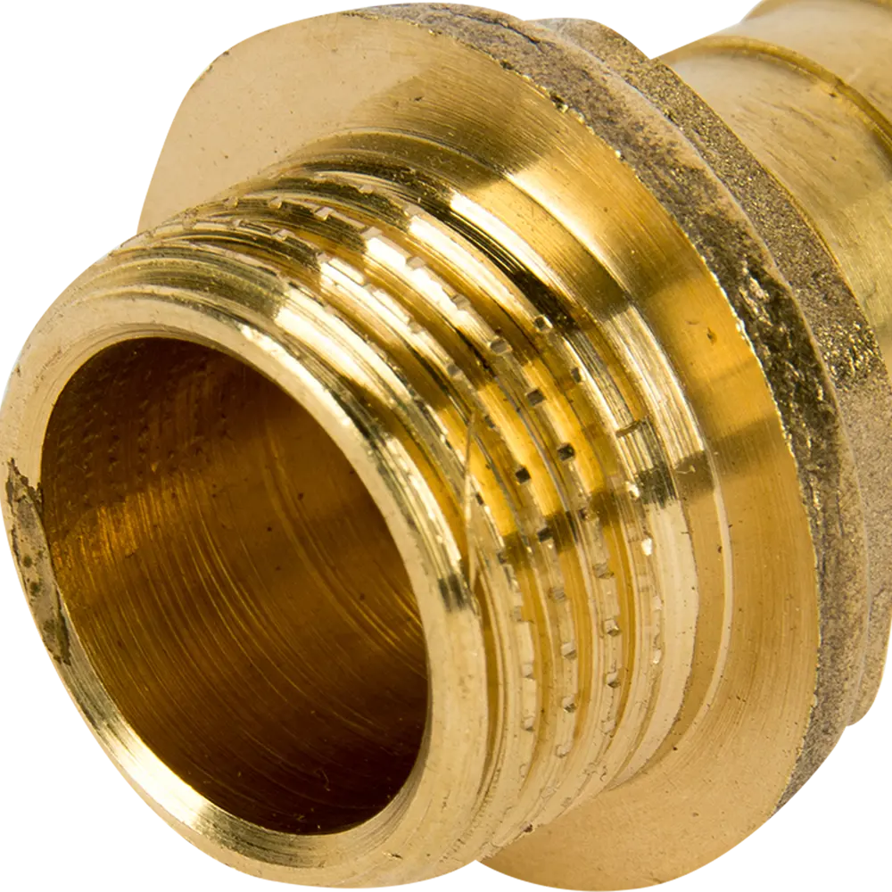 Штуцер Aquasfera 1/2"x16 мм НР латунь 018-0358 81962358 STLM-2203084  - Вид №2