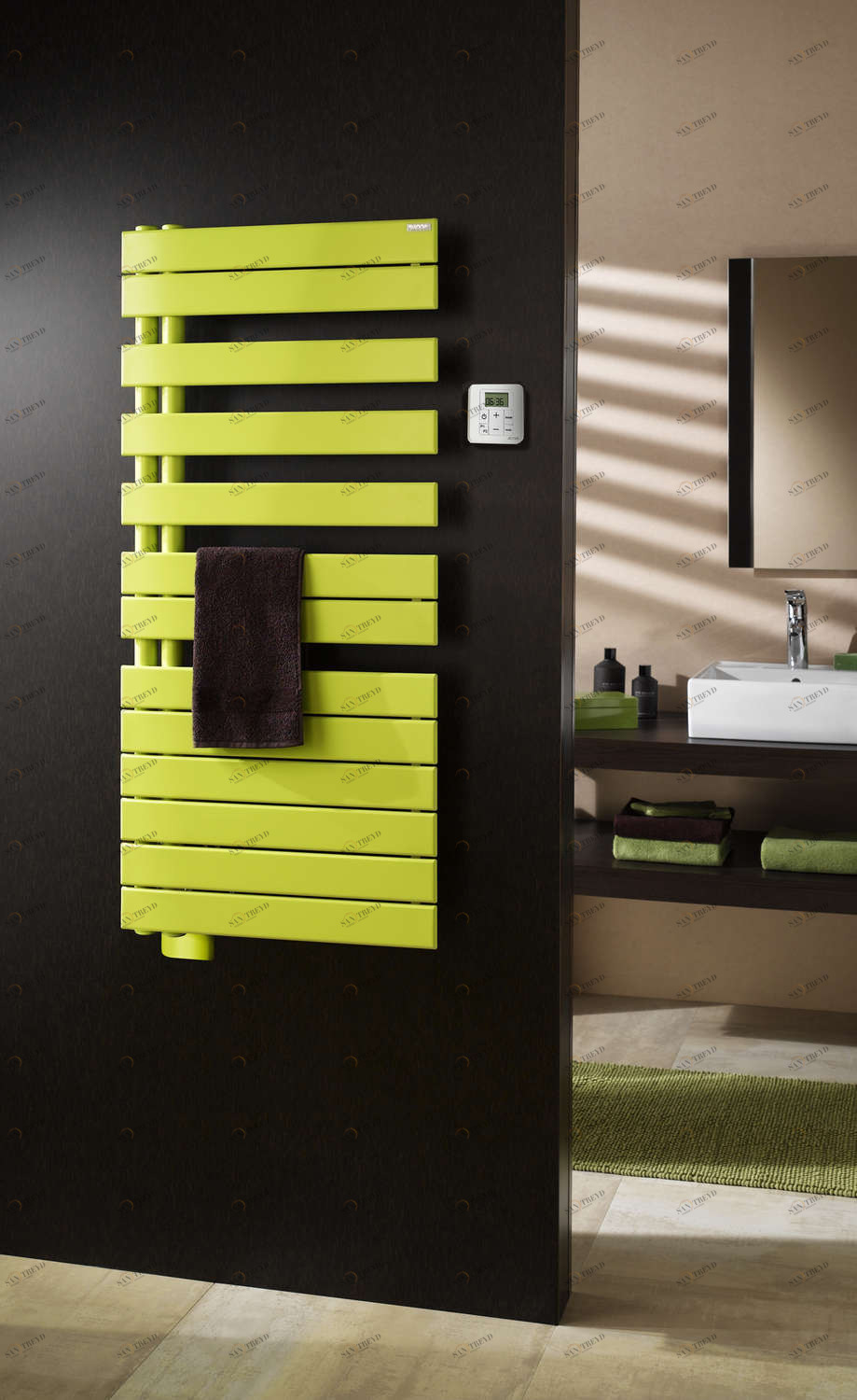 Электрический радиатор TFL075-055/GF Fassane Spa Asymétrique à gauche Acova 1206 