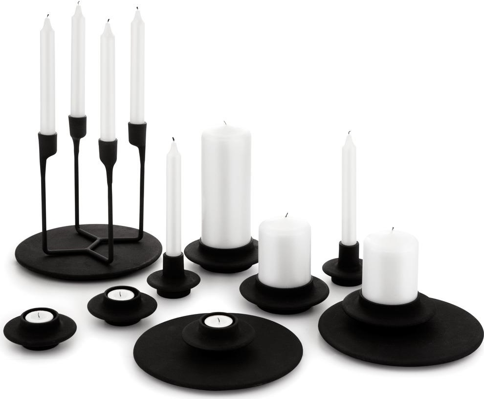 330305 Tealight Holder черный Normann Copenhagen Heima  - Вид №2