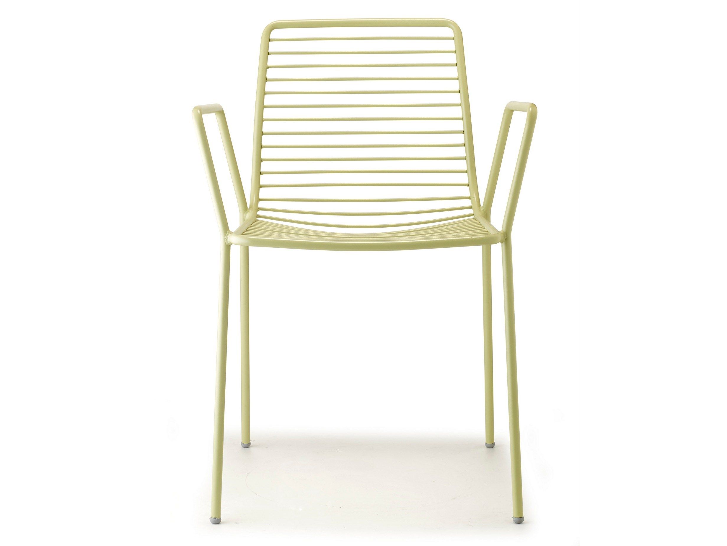 Стальной штабелируемый стул с подлокотниками S-CAB Лето ARCH-00055949 - Вид №2