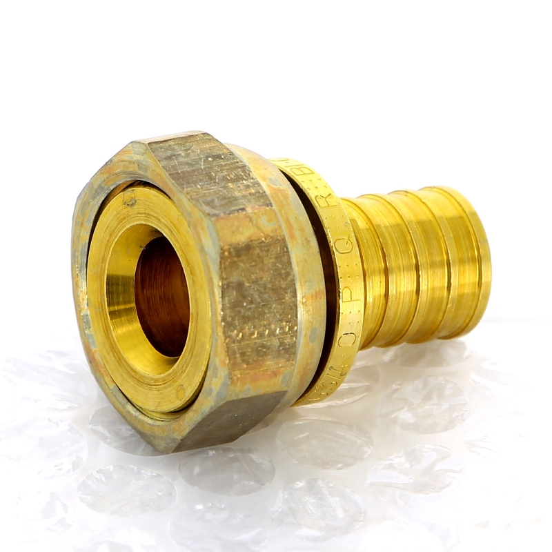Муфта надвижная В с накидной гайкой латунная REHAU 20х3/4" 139571