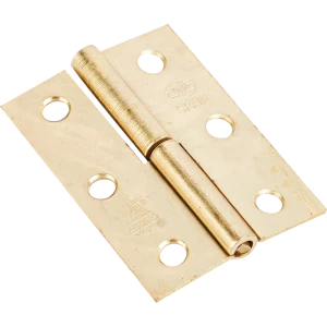 Петля мебельная карточная съёмная правая Amig 540 50x35 мм сталь цвет золото