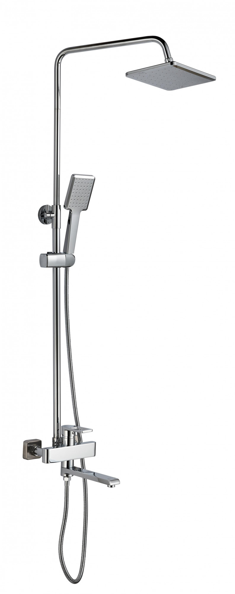 HB2424 Душевая система , хром Haiba 