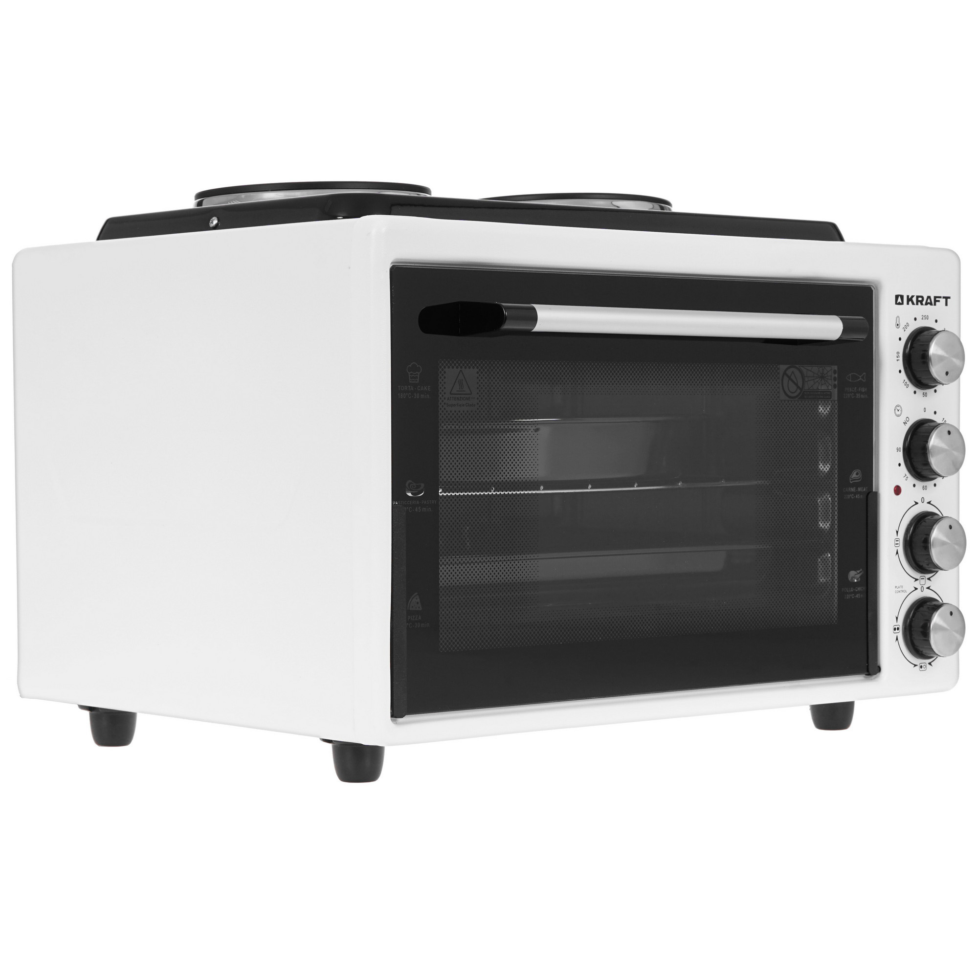 5347099 Мини-печь Kraft KF-MOHP 3800 W белый STDN-0136445 - Вид №1