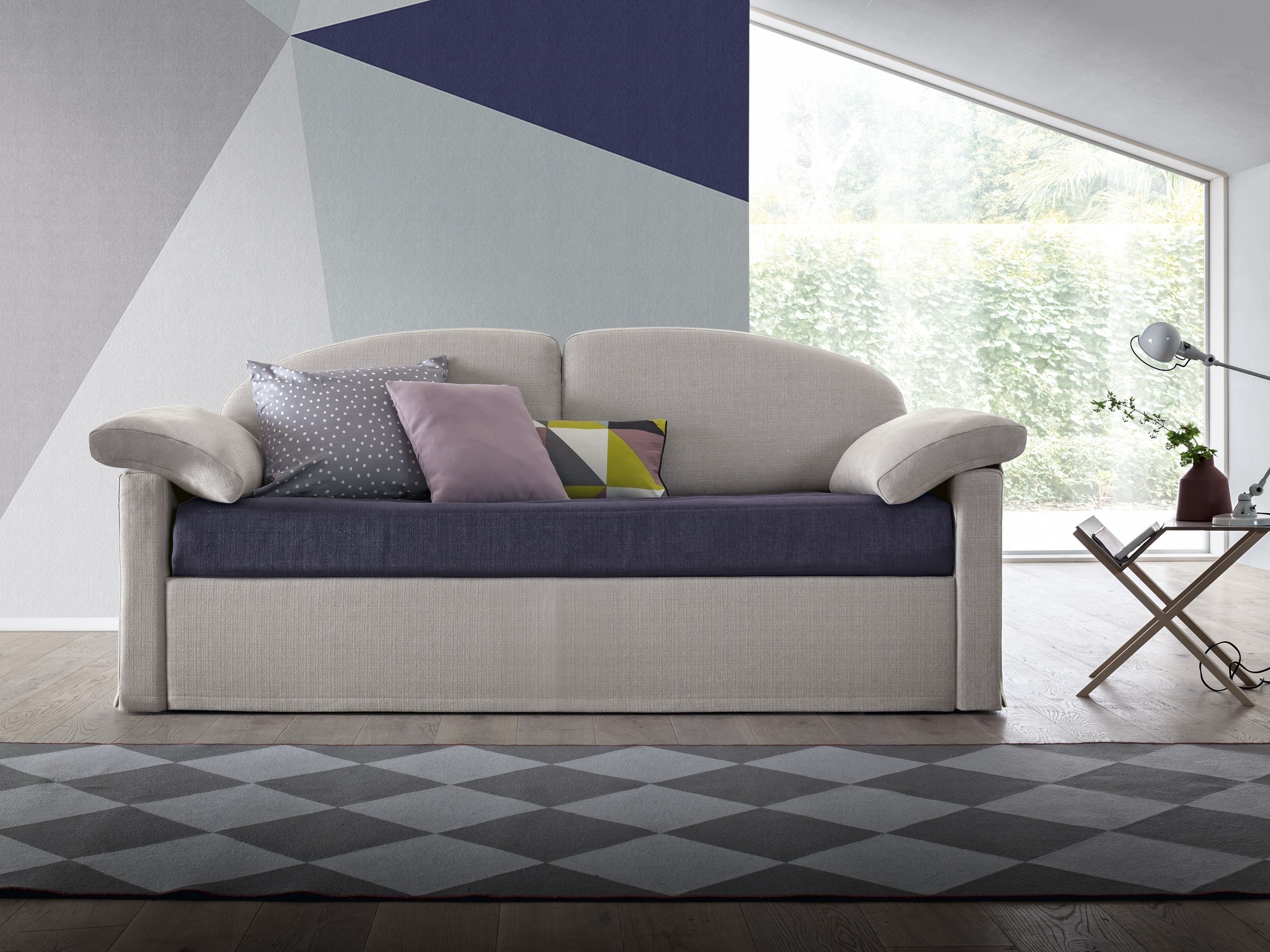 Раскладной диван-кровать из ткани Felis Day &amp ARCH-00146129