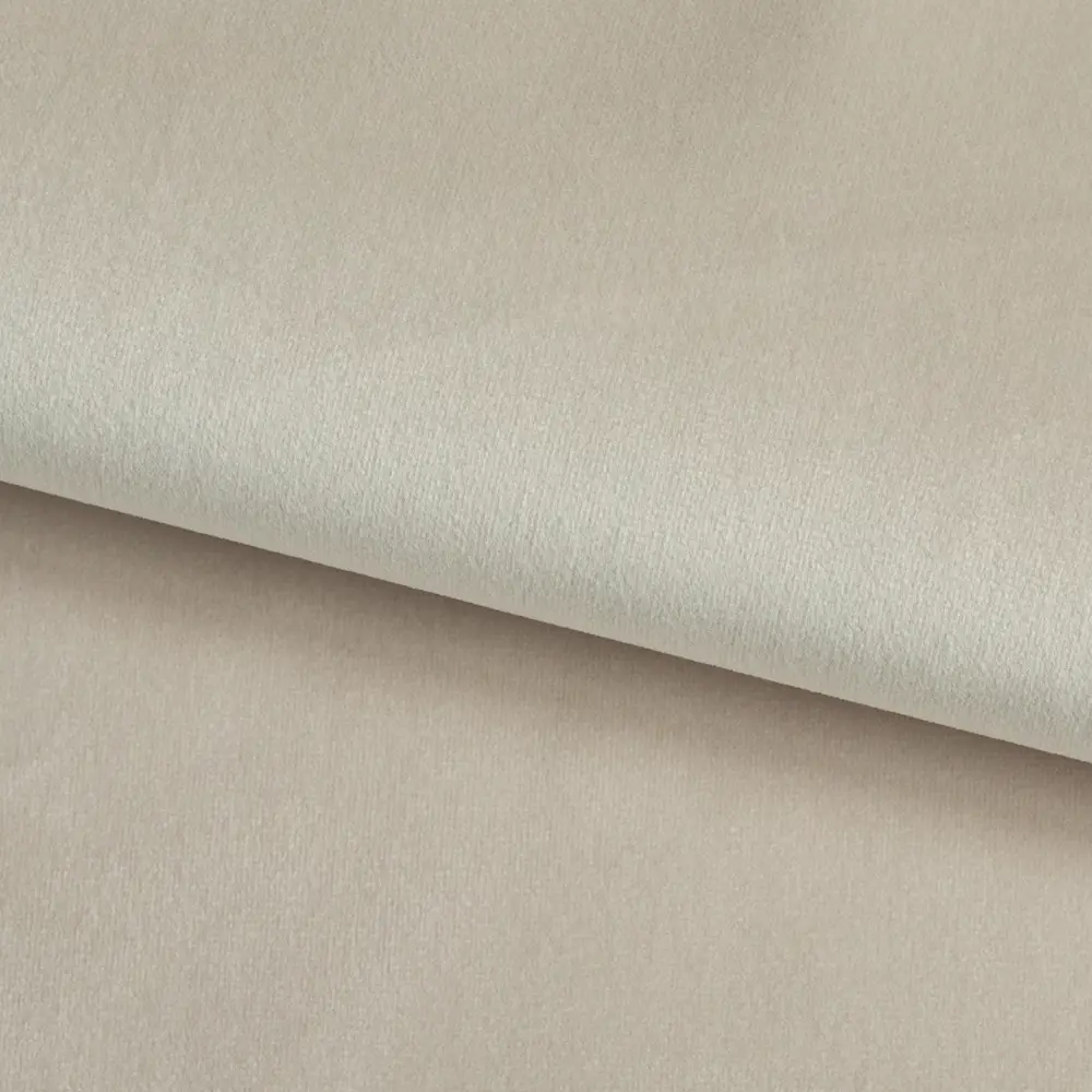 Ткань 1 м/п бархат 300 см цвет молочный теплый GARDEN STLM-2111203 - Вид №1