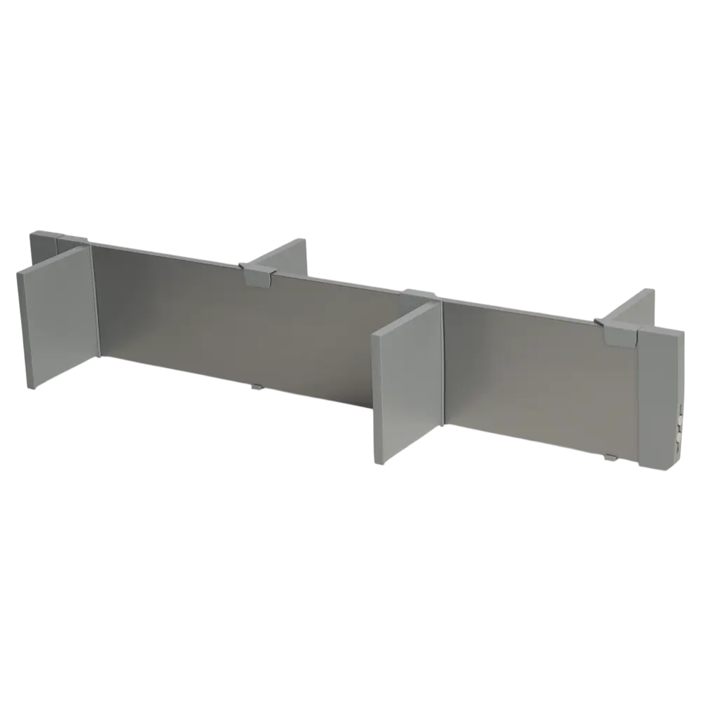 Перегородка для ящика Hettich Orga Store 820IAKB800 15x6.8x82 см пластик цвет серый 89401302 STLM-2088559 