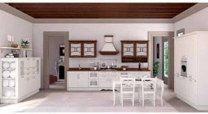 CREO Kitchens Лаковая встроенная кухня из массива дерева Aurea