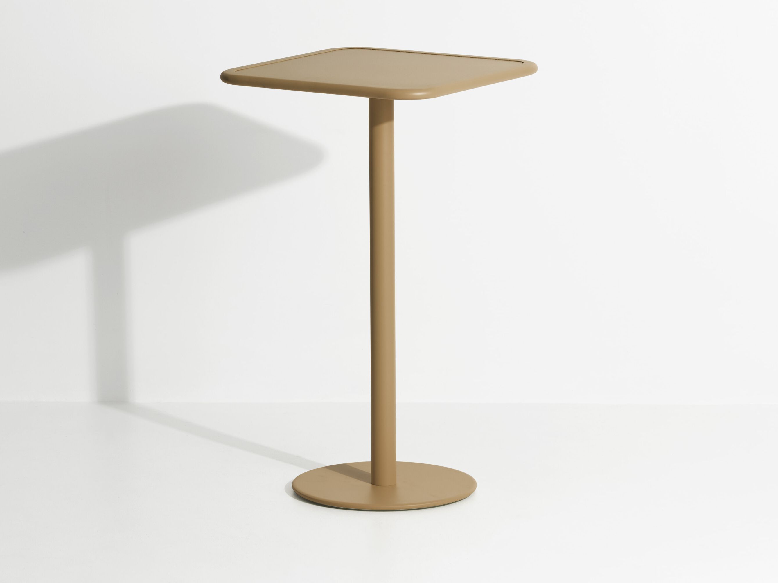 Высокий квадратный алюминиевый садовый стол с порошковым покрытием Petite Friture выходные ARCH-00039748 - Вид №9