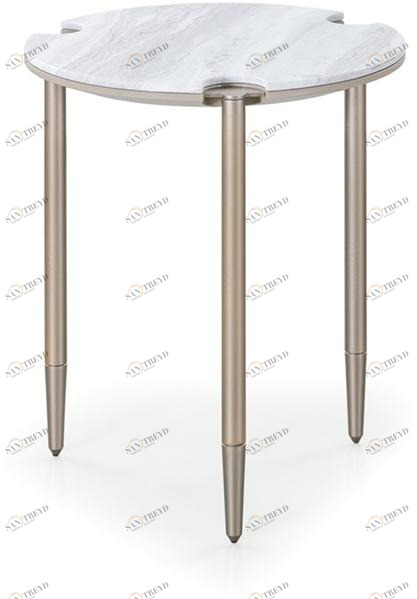 Turri Круглый журнальный столик из мрамора Zero sun-id-1505225