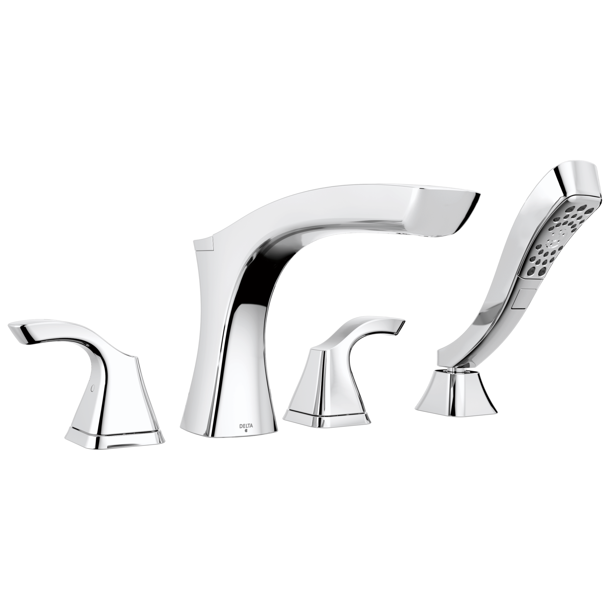T4752 Римская ванна с ручным душем Delta Faucet Tesla Хром