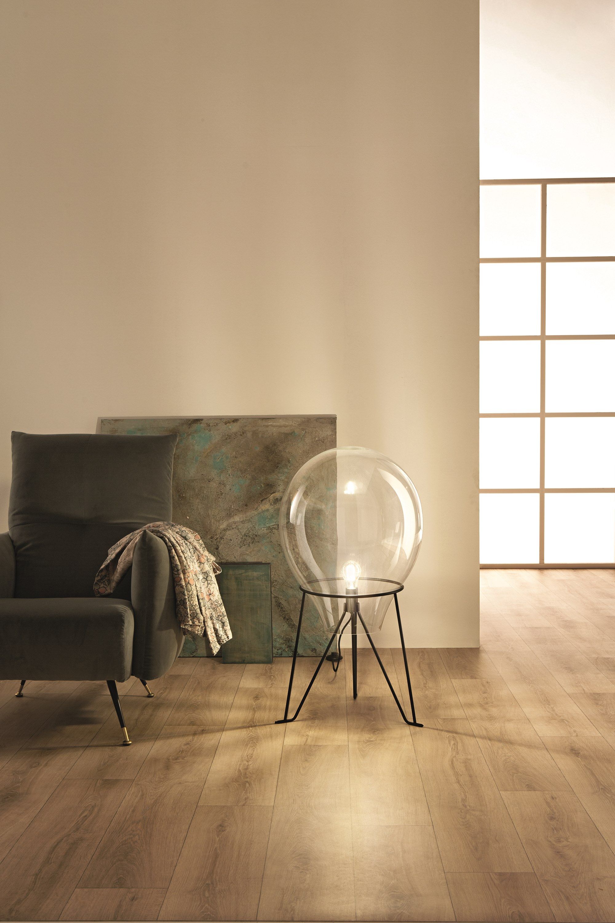 Выдувное стекло светодиодный торшер Fan Europe Lighting дизайн окружающего света ARCH-00055066 - Вид №2