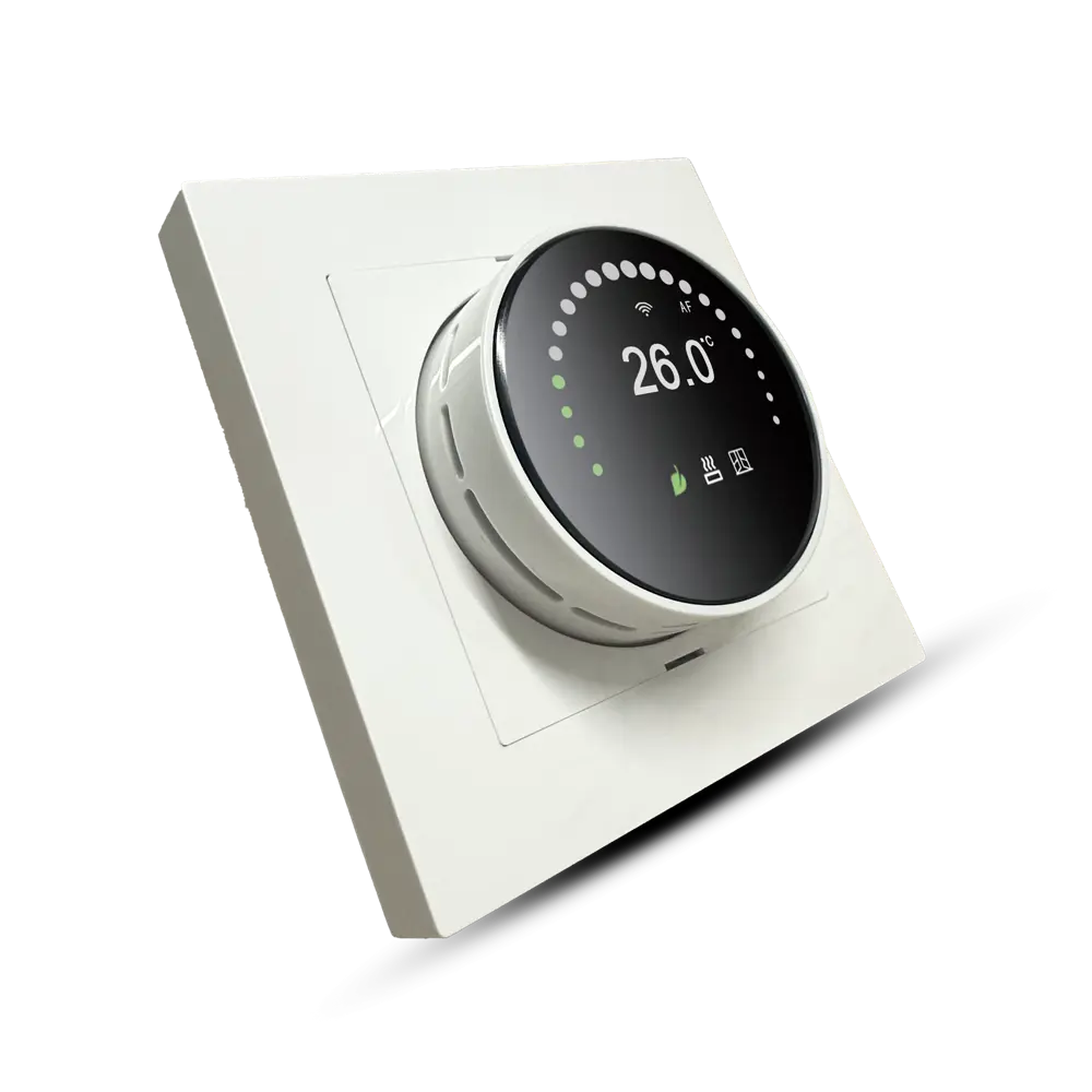 Терморегулятор для теплого пола Skybeam R360 электронный программируемый цвет белый STLM-2094716 - Вид №1