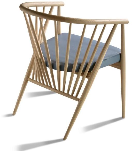 Morelato Кресло из ясеня с подлокотниками Contemporaneo Art. 3805/f - Вид №1