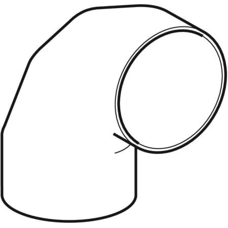 371.015.16.1 Отвод сегментный Geberit PE Geberit  - Вид №12