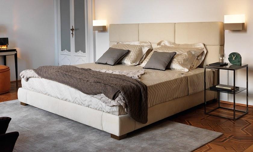 OAK Двуспальная кровать из ткани с мягким изголовьем Milano collection Sc5093 - Вид №2