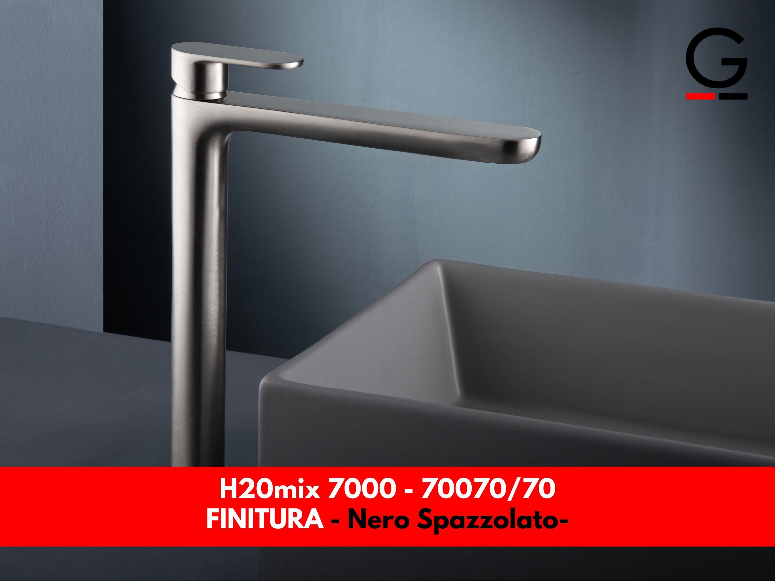 Однорычажный смеситель для раковины GATTONI H20MIX 7000 ARCH-00124046 - Вид №1