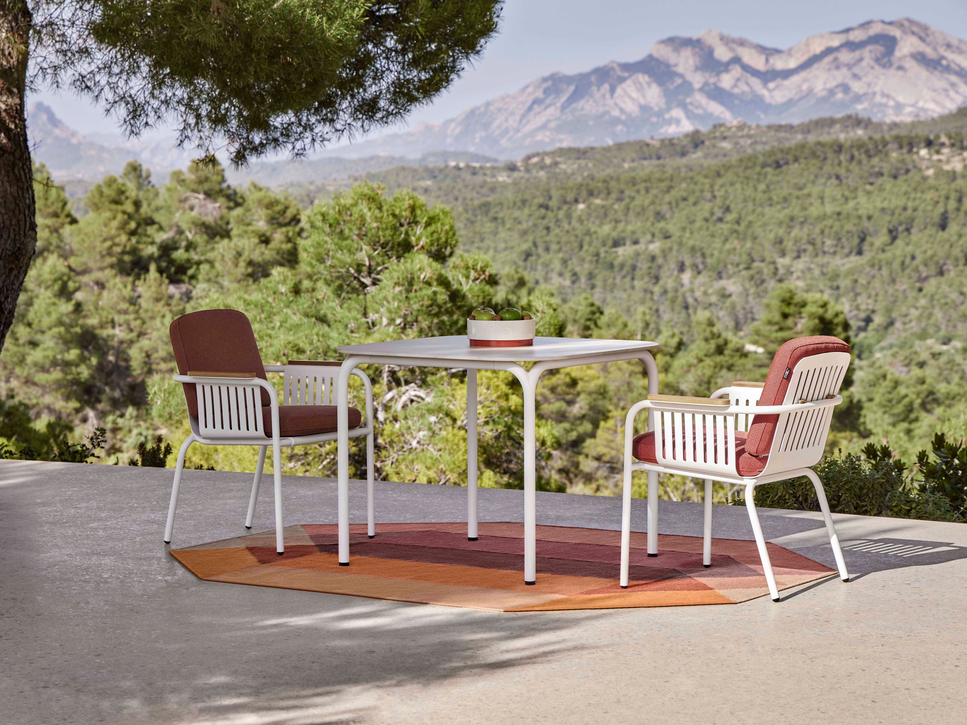 Алюминиевый садовый стул с подлокотниками GANDIABLASCO ARCH-00095421 - Вид №2