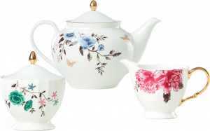 10667843 Lenox Набор чайный Lenox "Цветущая лоза" 3 предмета, п/к Фарфор