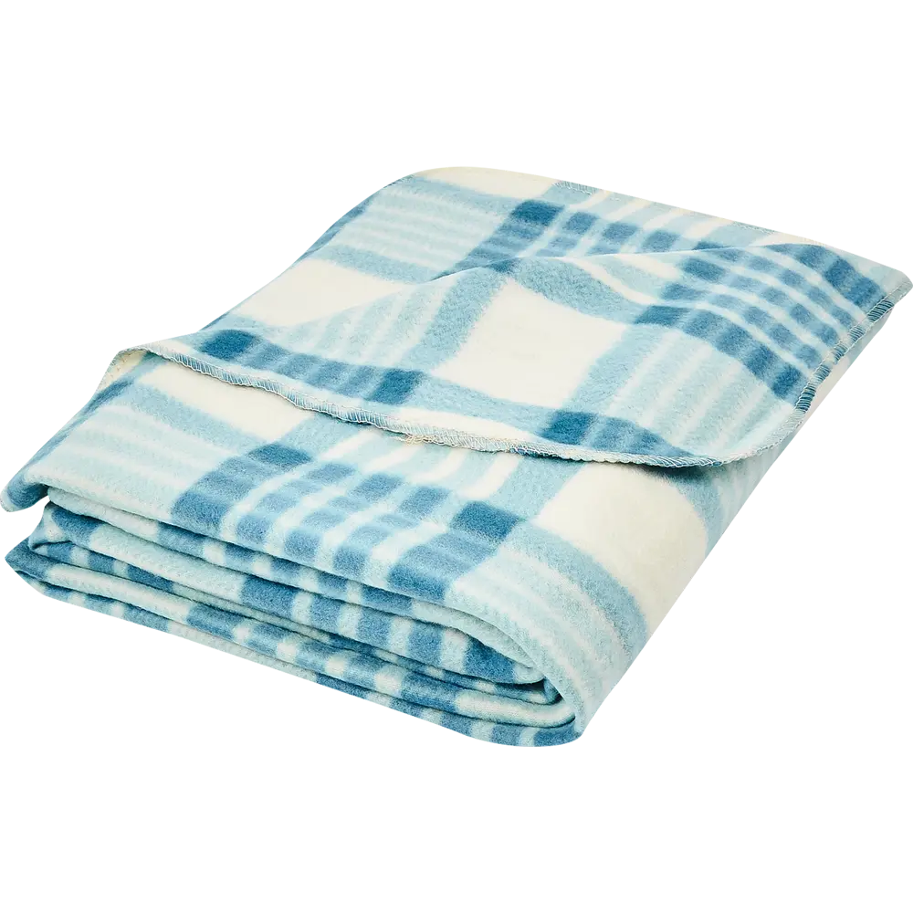 Плед Basic 130x170 см флис цвет бирюзовый Santreyd STLM-2211449 - Вид №2