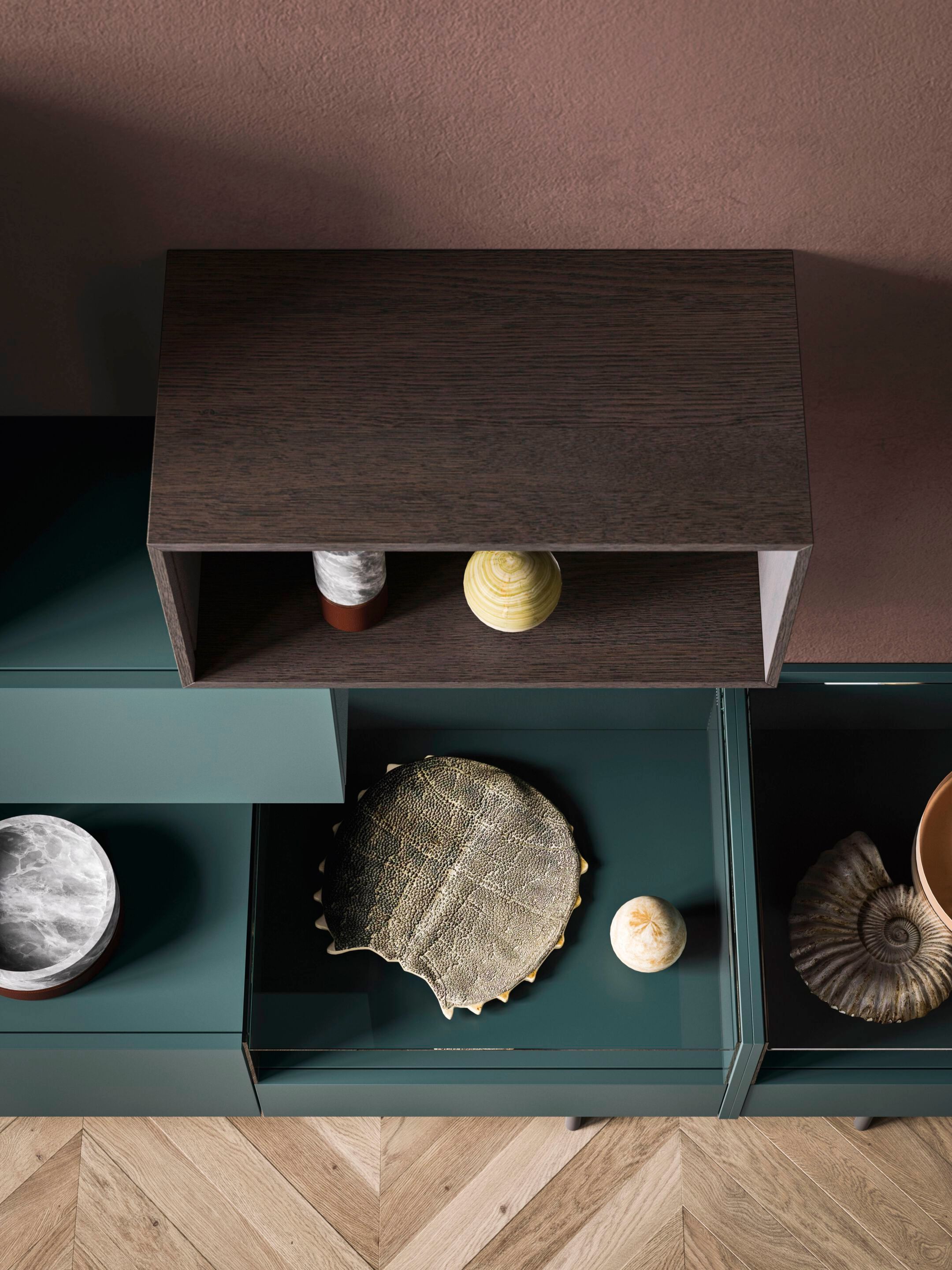 Деревянный шкаф с распашными дверями Alf DaFrè Diko ARCH-00026775 - Вид №6