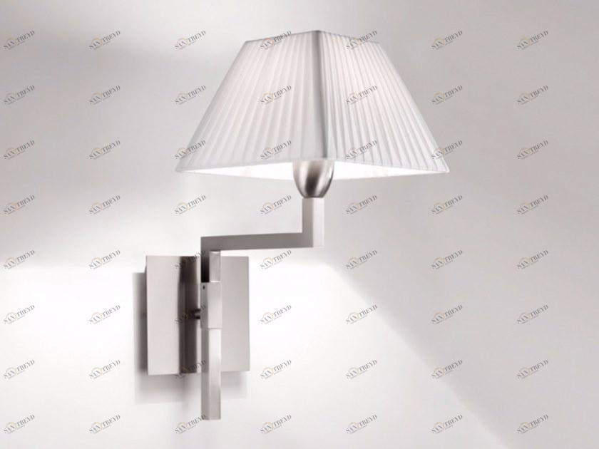 BOVER Регулируемый настенный светильник из ткани Carlota sun-id-1348194