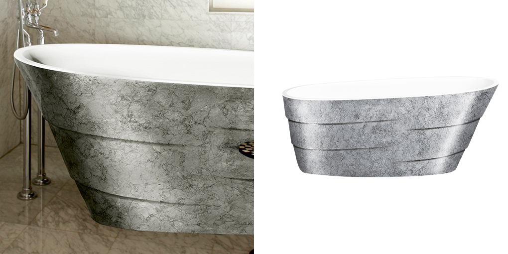 Ванна акриловая отдельностоящая Brown Wood Lagard AUGUSTE lgd-agst-bw - Вид №3