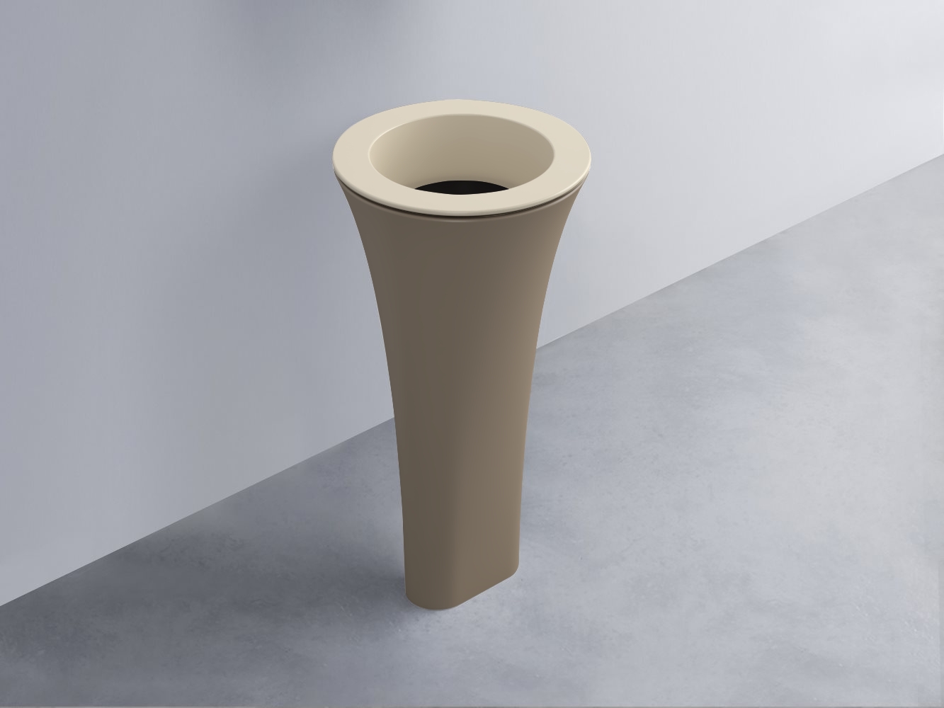 AMLA45-LN+AMPILT-LV+AMCOLT-AN Раковина Amedeo Tondo отдельностоящая cielo Enjoy + Amedeo Ceramica Cielo