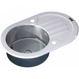 Zorg GL 7851 OV white Мойка кухонная овальная Zorg