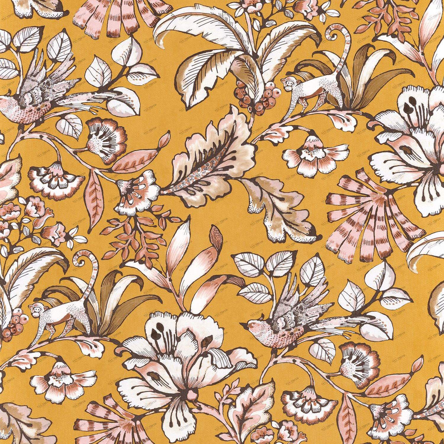 Рулон обоев CASAMANCE 74523062 Основа нетканый винил 