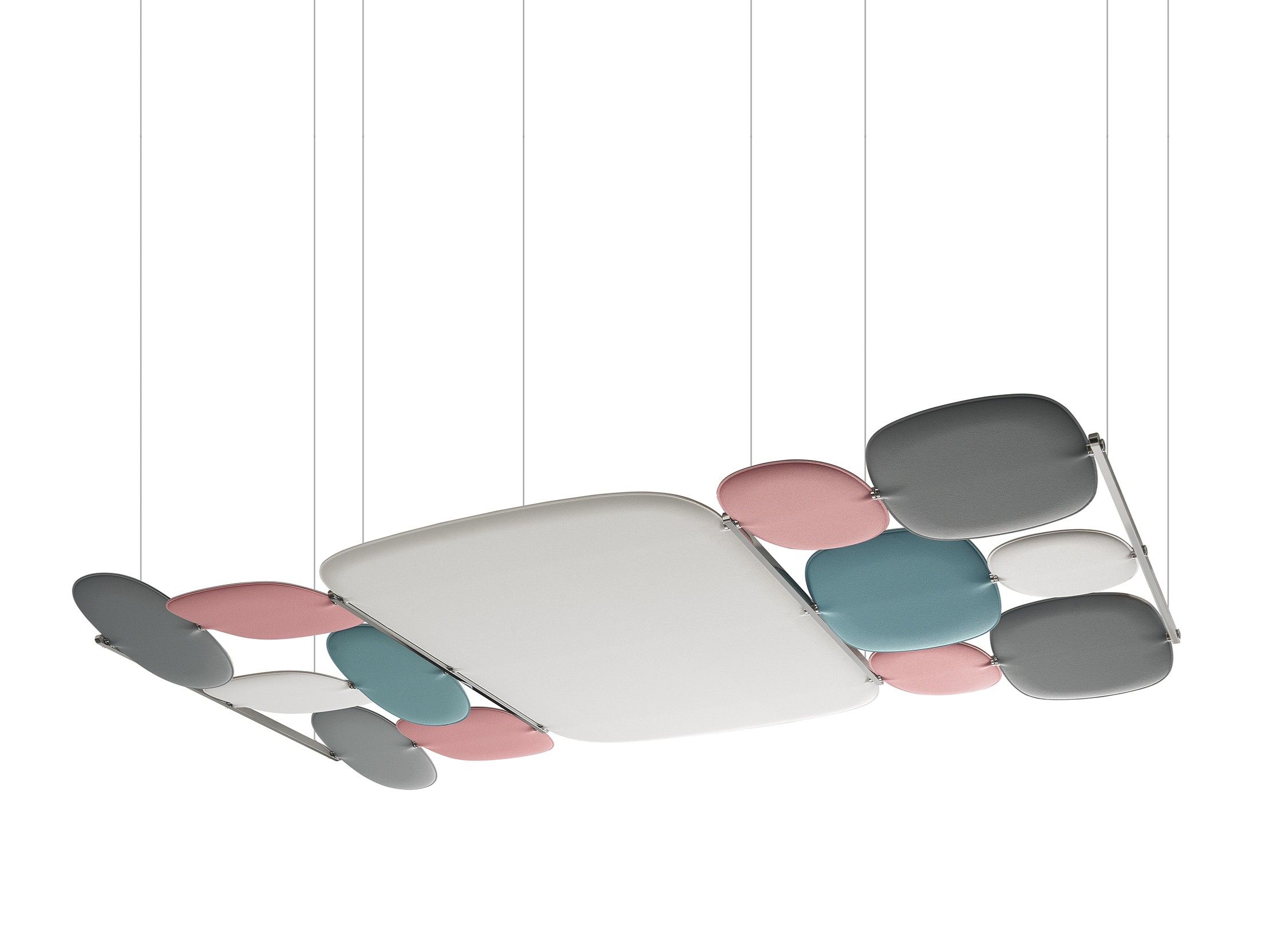 Акустическая подвесная панель из Trevira® CS Caimi Brevetti Snowgems ARCH-00084838