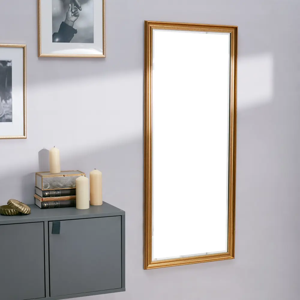 Зеркало Inspire Классика в античном золоте 50x120 см 85361197 Декоративное зеркало с рамой STLM-0062178